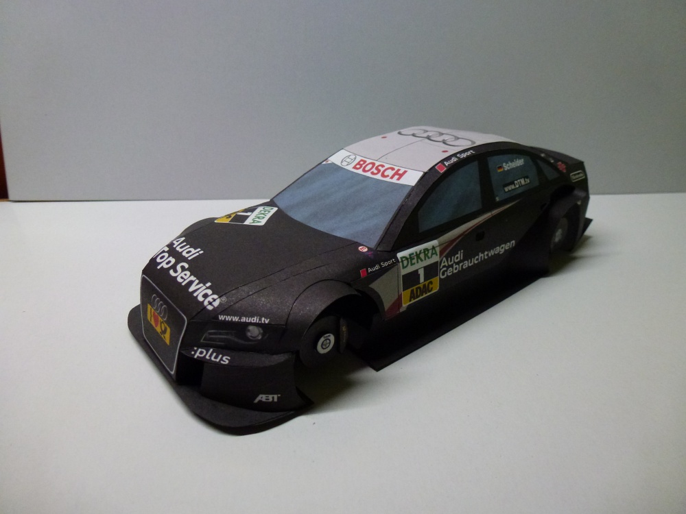 Audi A4 DTM 2009 (Plná velikost v novém okně) Audi A4 DTM 2009