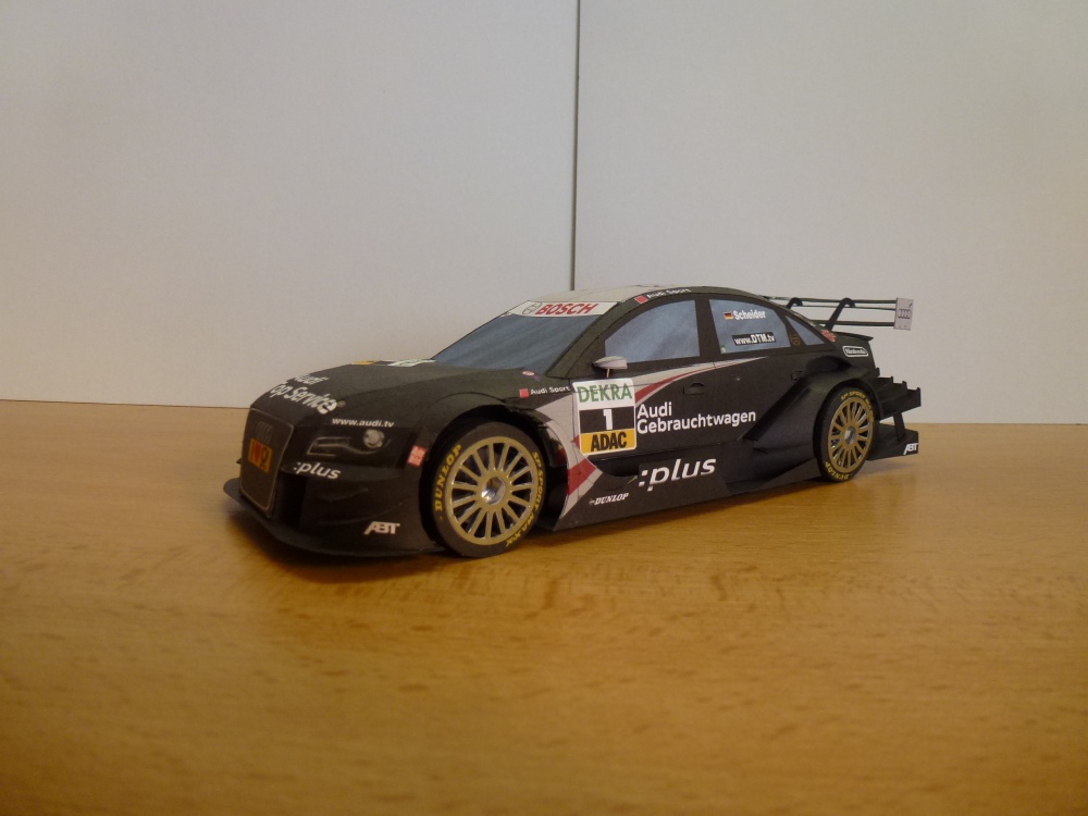 Audi A4 DTM 2009 (Plná velikost v novém okně) Audi A4 DTM 2009