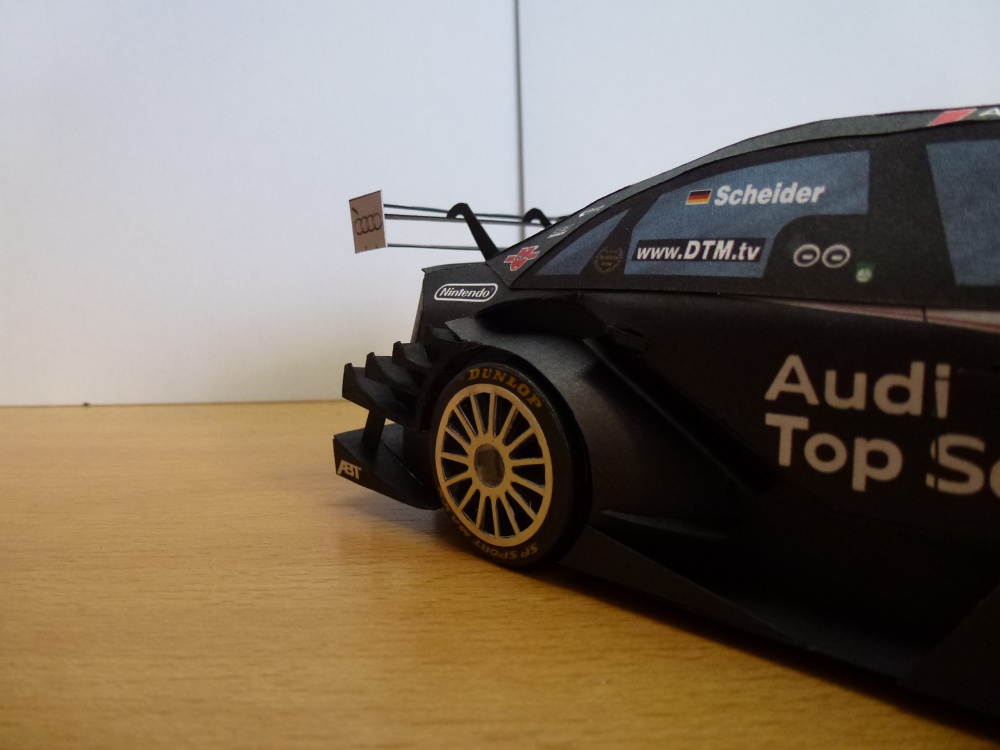 Audi A4 DTM 2009 (Plná velikost v novém okně) Audi A4 DTM 2009