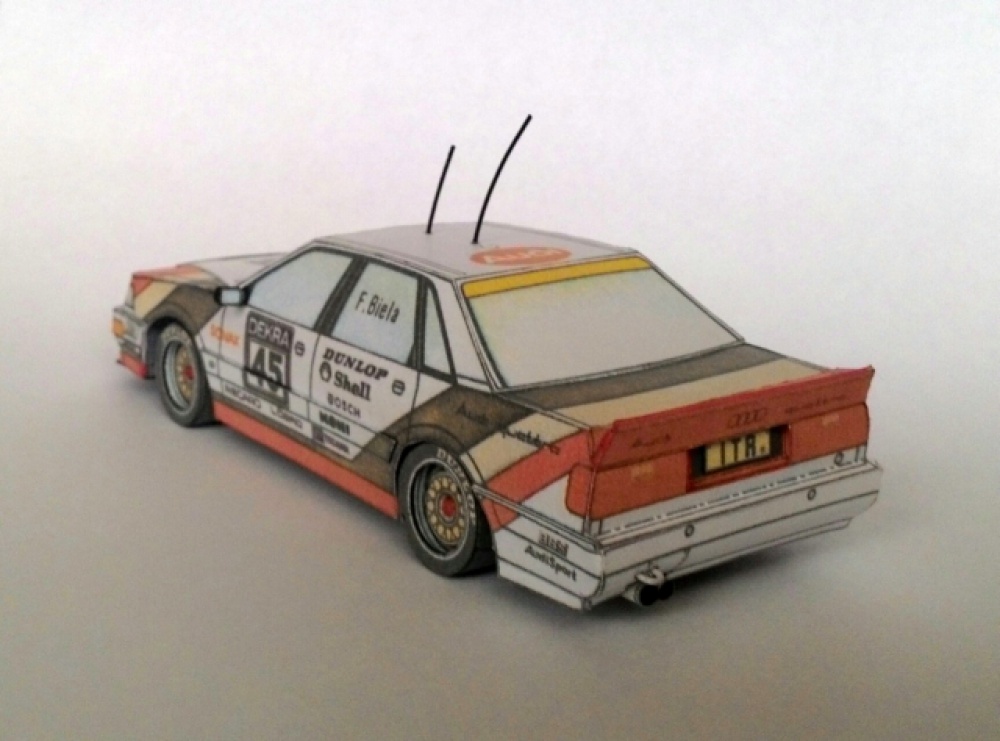 Audi V8 Quattro (Plná velikost v novém okně) Audi V8 Quattro
