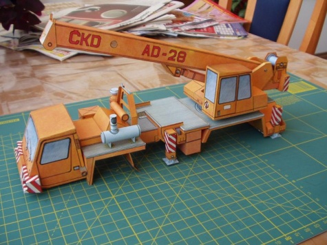 Autojeřáb AD-28 Autojeřáb AD-28