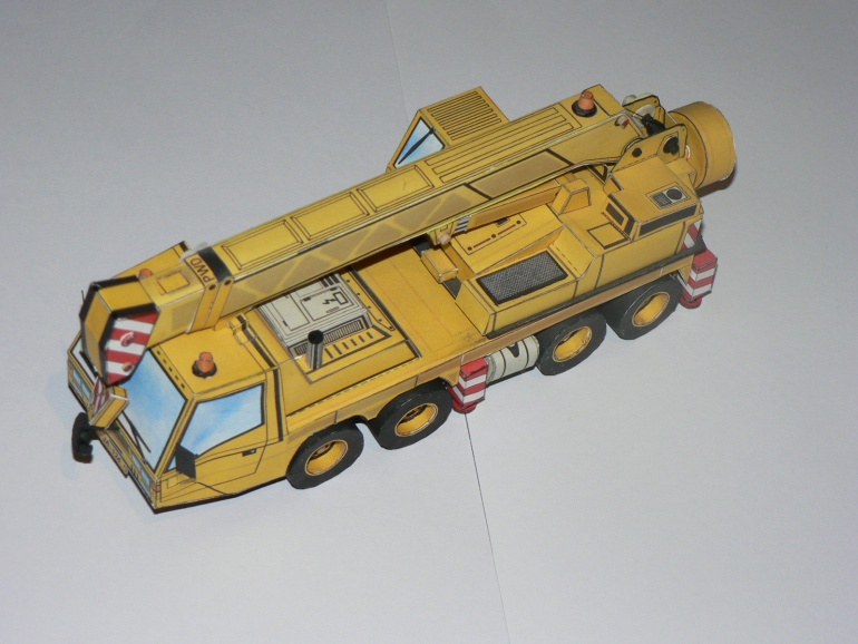 Autojeřáb P.W.D 4136 (Plná velikost v novém okně) Autojeřáb P.W.D 4136