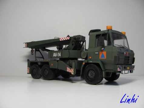AV 14 Tatra 815 6x6 - vojenská AV 14 Tatra 815 6x6 - vojenská