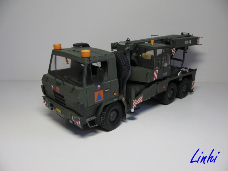 AV 14 Tatra 815 6x6 - vojenská (Plnďż˝ velikost v novďż˝m oknďż˝) AV 14 Tatra 815 6x6 - vojenská
