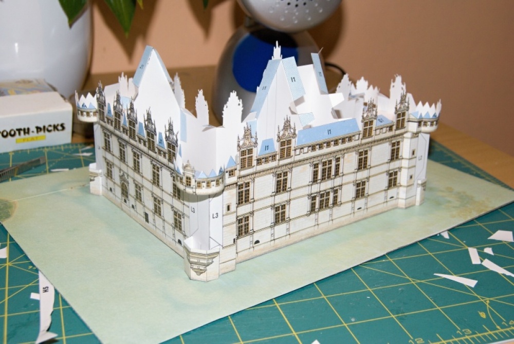 Azay le Rideau (Plná velikost v novém okně) Azay le Rideau
