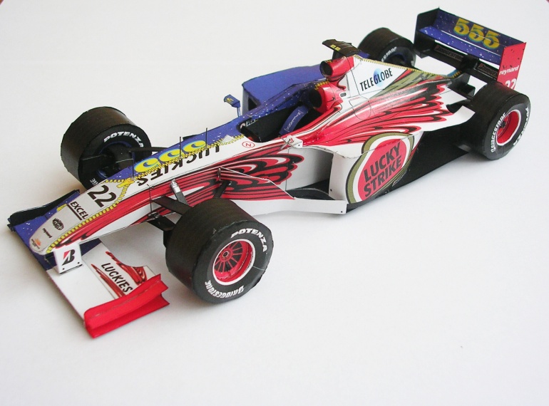 BAR 01, 1999 Jacques Villeneuve (Plná velikost v novém okně) BAR 01, 1999 Jacques Villeneuve