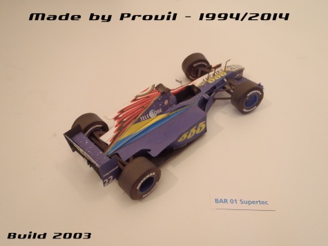BAR 001 - (22) Jacques Villeneuve BAR 001 - (22) Jacques Villeneuve