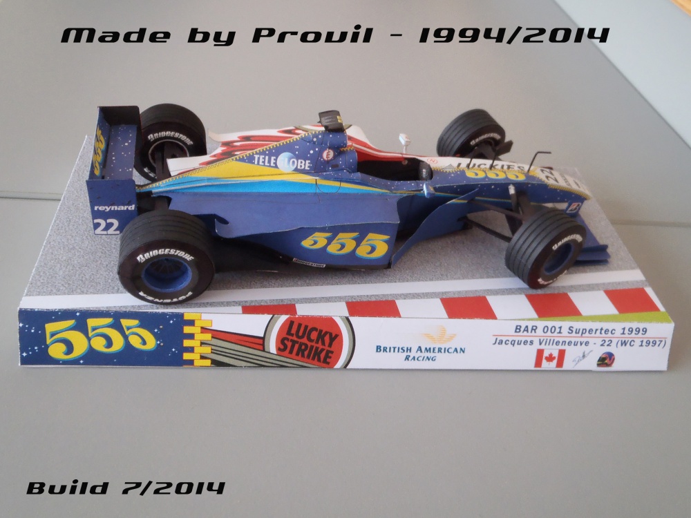 BAR 001 - (22) Jacques Villeneuve (Plná velikost v novém okně) BAR 001 - (22) Jacques Villeneuve