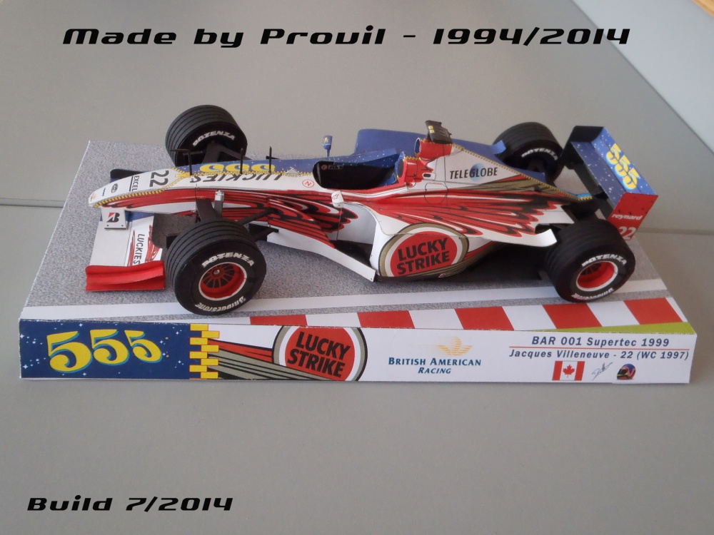 BAR 001 - (22) Jacques Villeneuve (Pln� velikost v nov�m okn�) BAR 001 - (22) Jacques Villeneuve