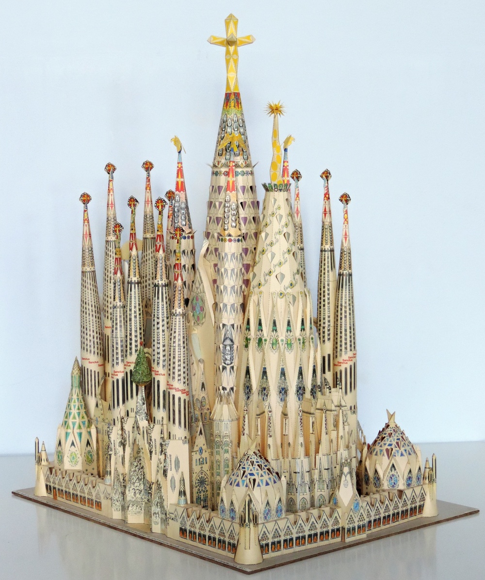 Barcelona, Kaj�cn� chr�m Svat� rodiny (Sagrada Familia)