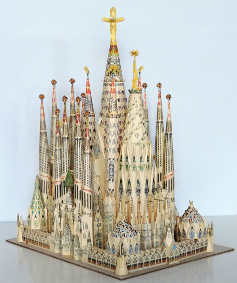 Barcelona, Kaj�cn� chr�m Svat� rodiny (Sagrada Familia)