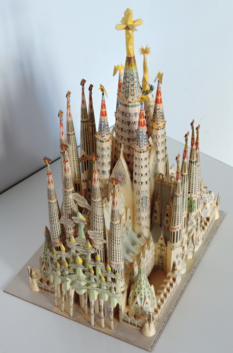 Barcelona, Kaj�cn� chr�m Svat� rodiny (Sagrada Familia)