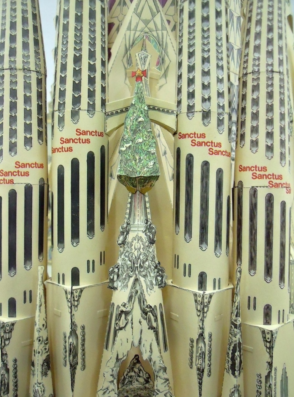 Barcelona, Kaj�cn� chr�m Svat� rodiny (Sagrada Familia)