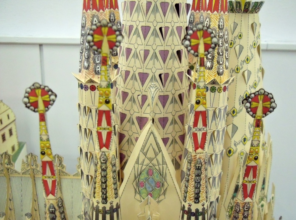 Barcelona, Kaj�cn� chr�m Svat� rodiny (Sagrada Familia)