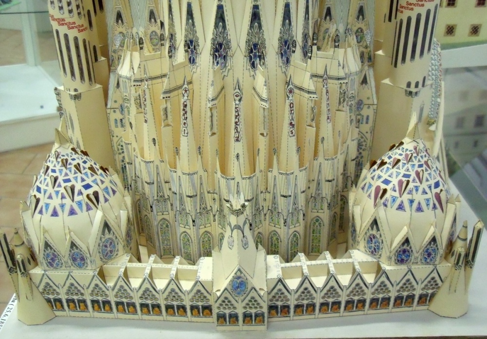 Barcelona, Kaj�cn� chr�m Svat� rodiny (Sagrada Familia)