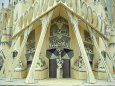 Barcelona, Kaj�cn� chr�m Svat� rodiny (Sagrada Familia)
