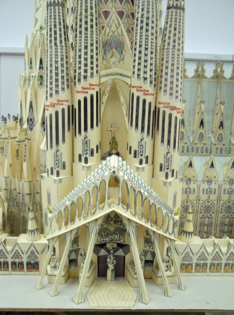 Barcelona, Kaj�cn� chr�m Svat� rodiny (Sagrada Familia)