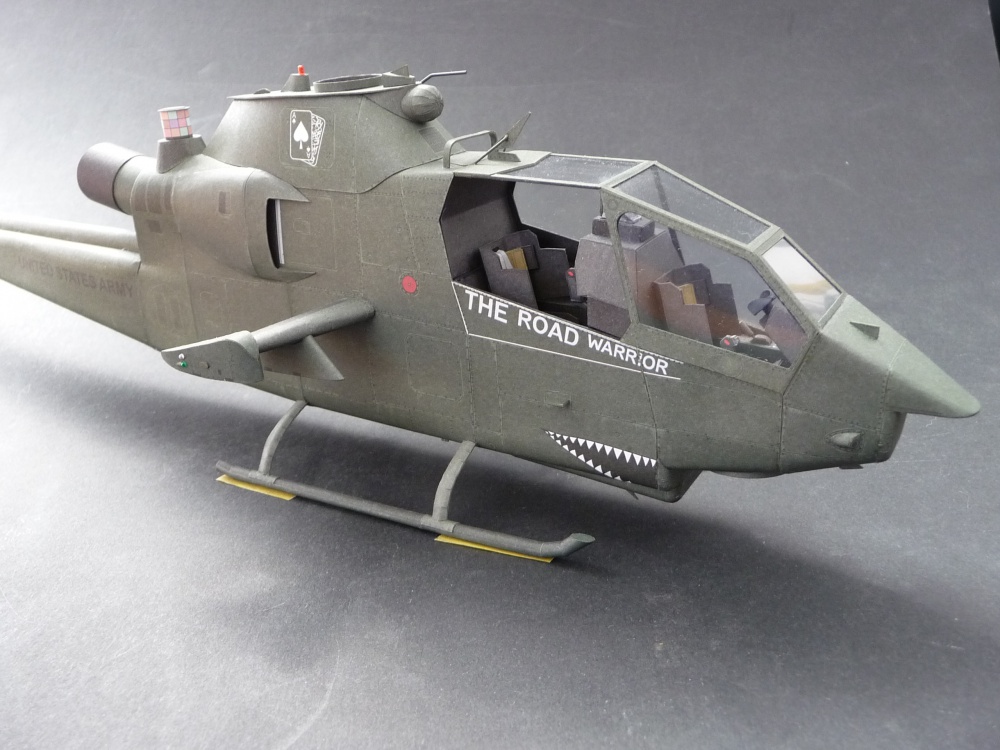 Bell AH-1F Cobra (Plná velikost v novém okně) Bell AH-1F Cobra