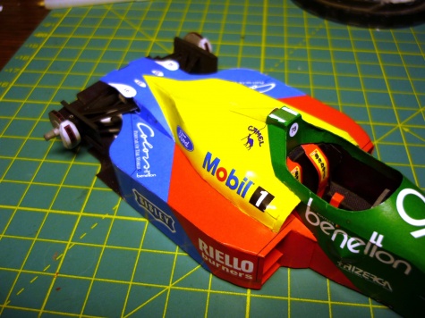 Benetton B 188 - Thierry Boutsen - Kanada 88 Benetton B 188 - Thierry Boutsen - Kanada 88