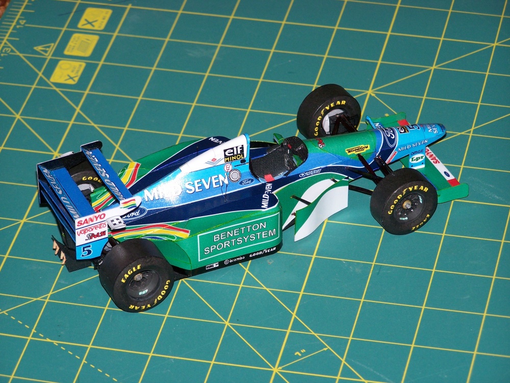 Benetton B 194 GP Monaco 1994 (Plná velikost v novém okně) Benetton B 194 GP Monaco 1994