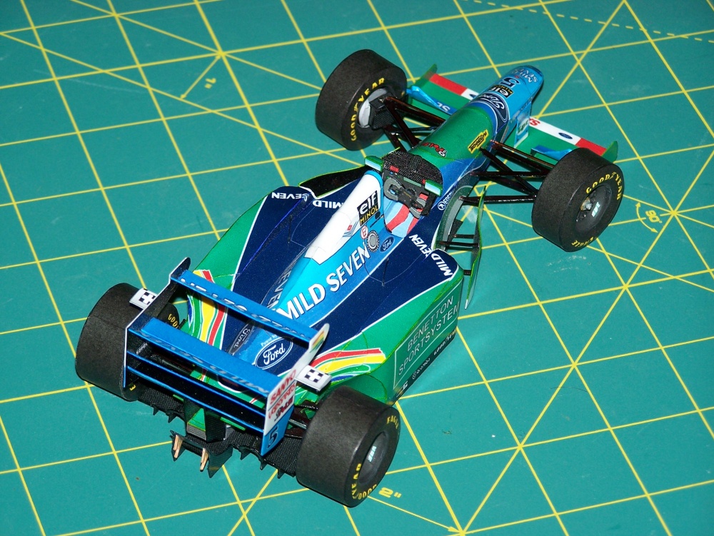 Benetton B 194 GP Monaco 1994 (Plná velikost v novém okně) Benetton B 194 GP Monaco 1994