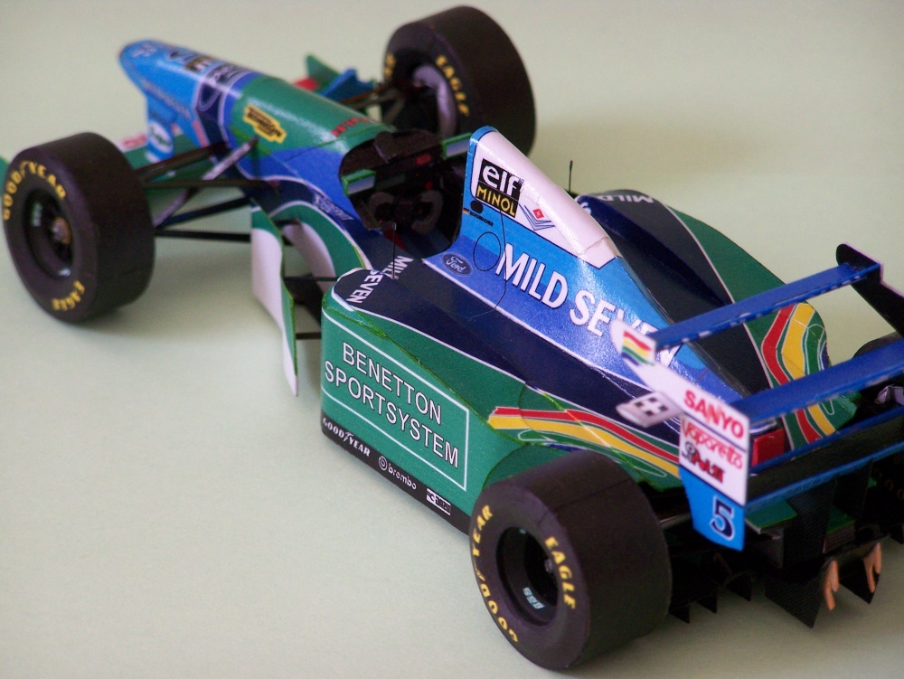 Benetton B 194 GP Monaco 1994 (Plná velikost v novém okně) Benetton B 194 GP Monaco 1994