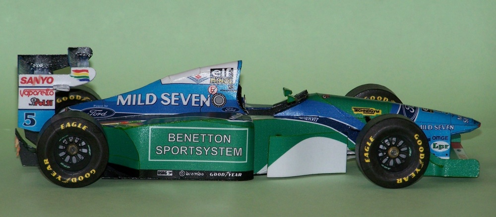 Benetton B 194 GP Monaco 1994 (Plná velikost v novém okně) Benetton B 194 GP Monaco 1994