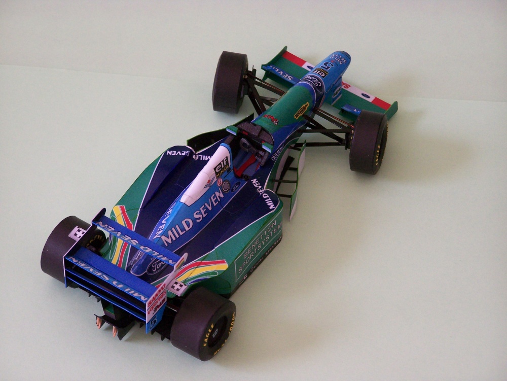 Benetton B 194 GP Monaco 1994 (Plná velikost v novém okně) Benetton B 194 GP Monaco 1994