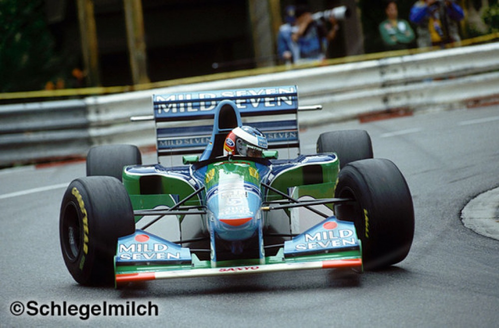 Benetton B 194 GP Monaco 1994 (Plná velikost v novém okně) Benetton B 194 GP Monaco 1994