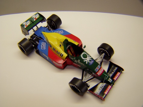 Benetton B188, 1989, A. Nannini Benetton B188, 1989, A. Nannini