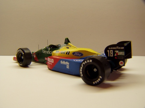 Benetton B188, 1989, A. Nannini Benetton B188, 1989, A. Nannini