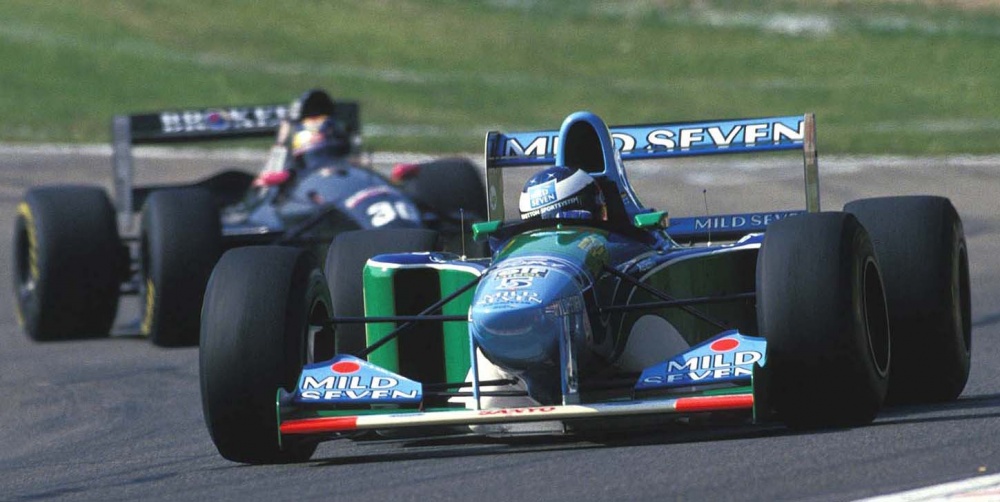 Benetton B194 (Plná velikost v novém okně) Benetton B194