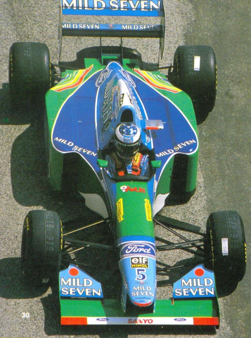 Benetton B194 (Plná velikost v novém okně) Benetton B194