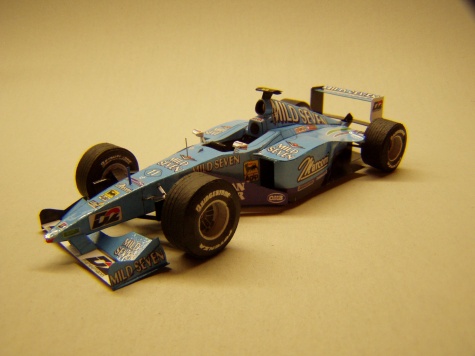 Benetton B200. 2000, G. Fisichella