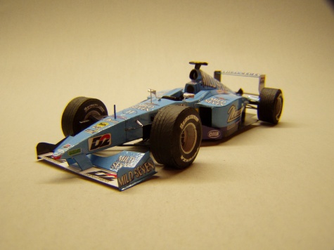 Benetton B200. 2000, G. Fisichella