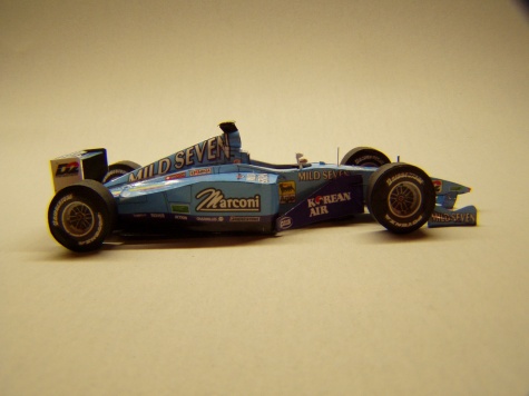 Benetton B200. 2000, G. Fisichella