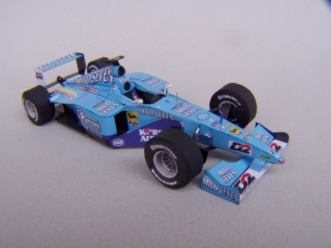 Benetton B200. 2000, G. Fisichella