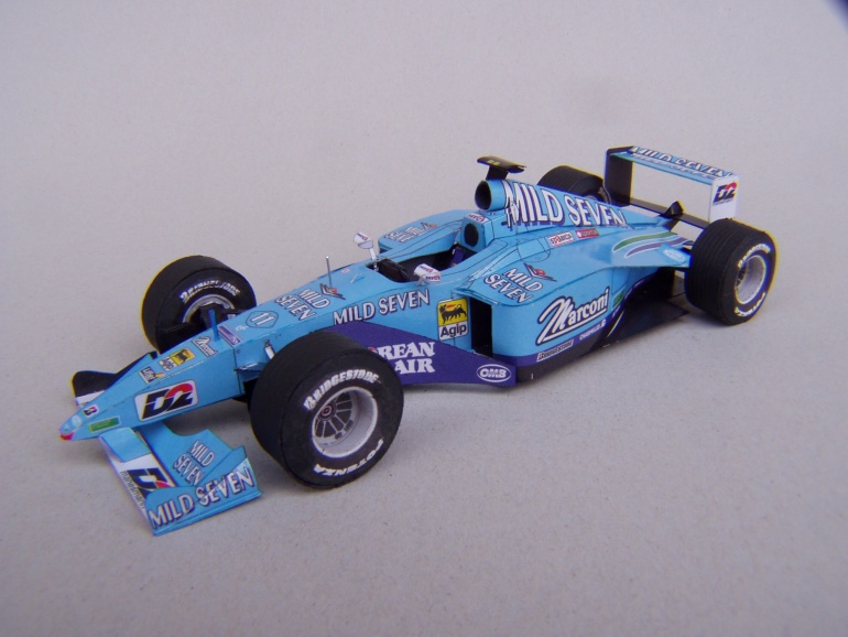 Benetton B200. 2000, G. Fisichella