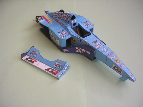 Benetton B200, 2000 Alexander Wurz Benetton B200, 2000 Alexander Wurz