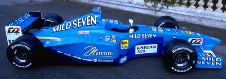 Benetton B200 Alex Wurz 2000 (Plná velikost v novém okně) Benetton B200 Alex Wurz 2000