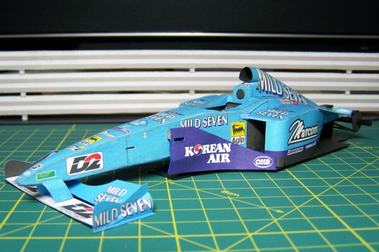Benetton B200 Alex Wurz 2000 (Plná velikost v novém okně) Benetton B200 Alex Wurz 2000