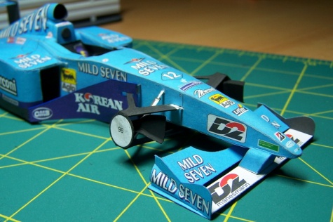 Benetton B200 Alex Wurz 2000 Benetton B200 Alex Wurz 2000