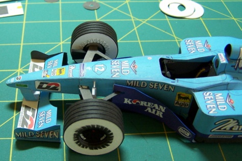 Benetton B200 Alex Wurz 2000 Benetton B200 Alex Wurz 2000