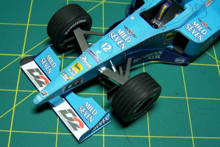 Benetton B200 Alex Wurz 2000 (Plná velikost v novém okně) Benetton B200 Alex Wurz 2000
