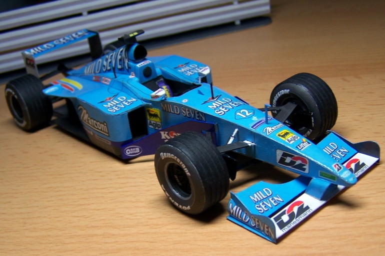 Benetton B200 Alex Wurz 2000 (Plná velikost v novém okně) Benetton B200 Alex Wurz 2000