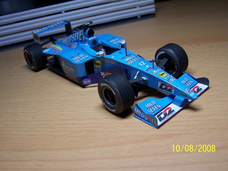 Benetton B200 Alex Wurz 2000 (Plná velikost v novém okně) Benetton B200 Alex Wurz 2000