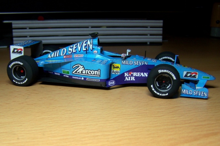 Benetton B200 Alex Wurz 2000 (Plná velikost v novém okně) Benetton B200 Alex Wurz 2000