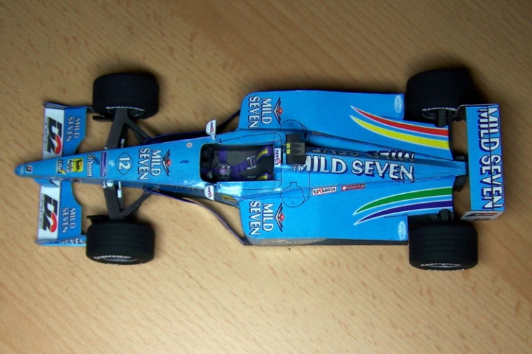 Benetton B200 Alex Wurz 2000 (Plná velikost v novém okně) Benetton B200 Alex Wurz 2000