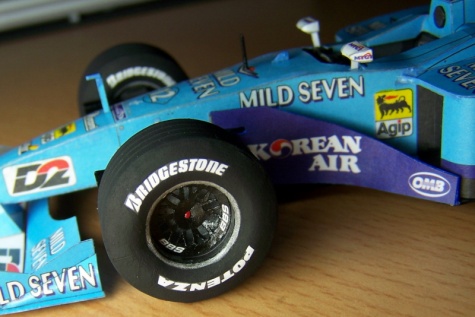 Benetton B200 Alex Wurz 2000 Benetton B200 Alex Wurz 2000