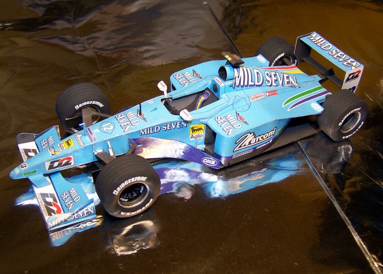 Benetton B200 Alex Wurz 2000 (Plná velikost v novém okně) Benetton B200 Alex Wurz 2000